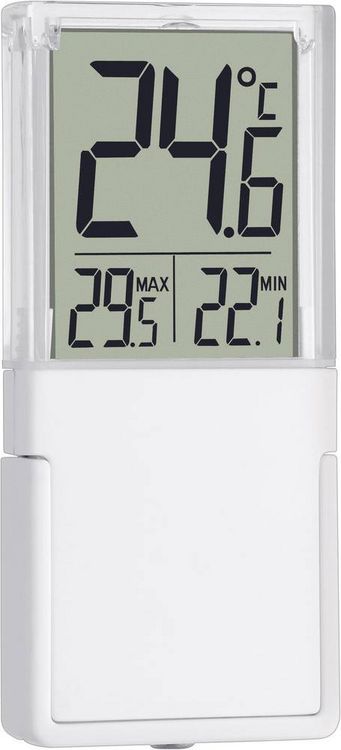 Produktbild: TFA Dostmann Vista Fenster-Thermometer Wei&szlig; 30.1030