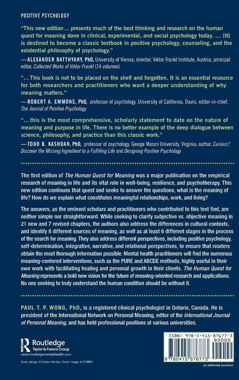 Produktbild: The Human Quest for Meaning