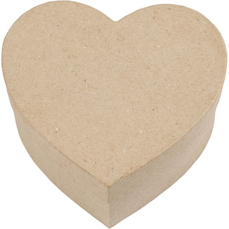Produktbild: Creativ Company Pappschachtel-Set, Herz, H 5+6,5+7,5 cm, B 10+12,5+15 cm, 3 Stk, 1 Set