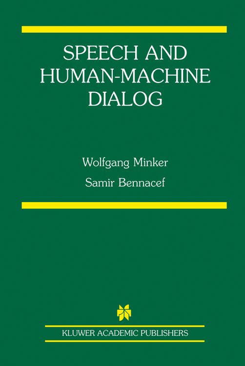 Produktbild: Speech and Human-Machine Dialog