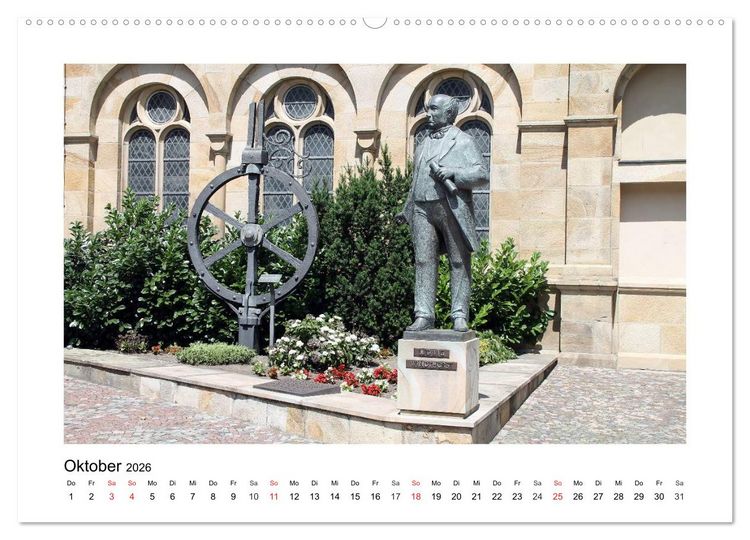 Produktbild: Die Friedensstadt Osnabr&uuml;ck (Wandkalender 2026 DIN A2 quer), CALVENDO Monatskalender