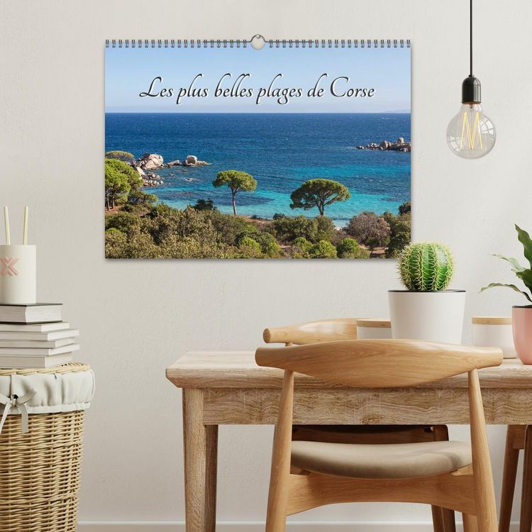 Produktbild: Les plus belles plages de Corse (Calendrier mural 2026 DIN A3 vertical), CALVENDO calendrier mensuel