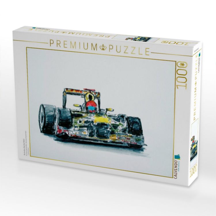 Produktbild: CALVENDO Puzzle Illustration Red Bull RB 9 | 1000 Teile Lege-Gr&ouml;&szlig;e 64x48cm Foto-Puzzle f&uuml;r gl&uuml;ckliche Stunden