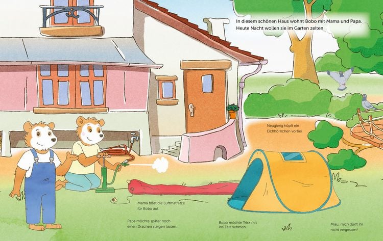 Produktbild: Bobo Siebenschl&auml;fer Magnet-Spielbuch f&uuml;r Kinder ab 3 Jahren
