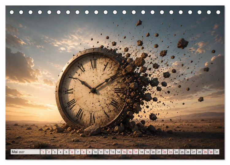 Produktbild: Eine Reise getragen von Träumen (Tischkalender 2027 DIN A5 quer), CALVENDO Monatskalender