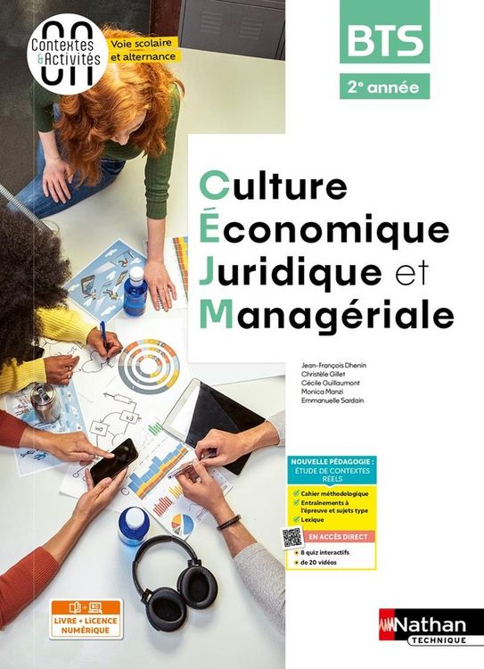 Produktbild: Culture Economique, Juridique et Manageriale; Bts 2e Annee Edition