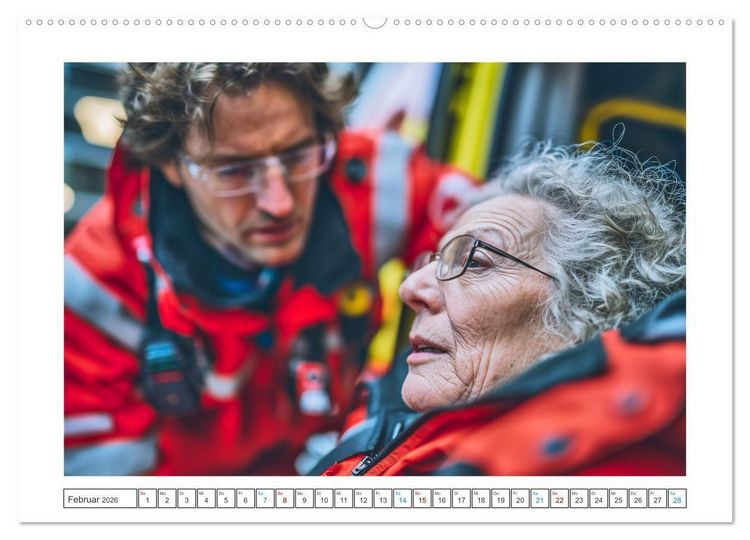 Produktbild: Echt Menschlich Berufung (Wandkalender 2026 DIN A2 quer), CALVENDO Monatskalender