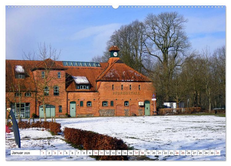 Produktbild: Ammersbek - Gr&uuml;ne Oase vor den Toren Hamburgs (hochwertiger Premium Wandkalender 2026 DIN A2 quer), Kunstdruck in Hochglanz