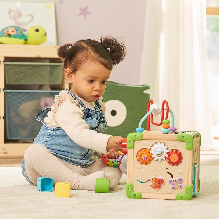 Vtech Baby - Interaktiver Holz-Spielwürfel