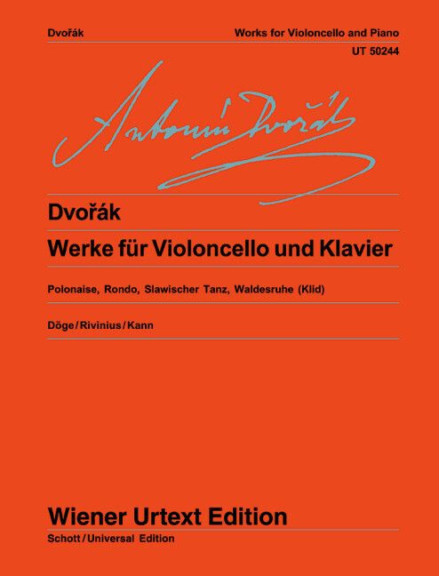 Produktbild: Werke f&uuml;r Violoncello und Klavier