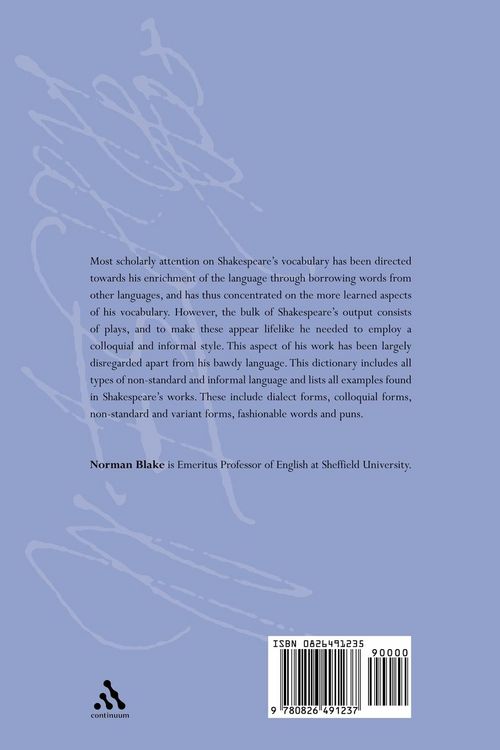 Produktbild: Shakespeare's Non-Standard English