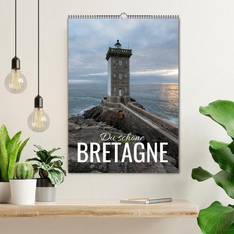 Produktbild: Du sch&ouml;ne Bretagne (Wandkalender 2026 DIN A2 hoch), CALVENDO Monatskalender