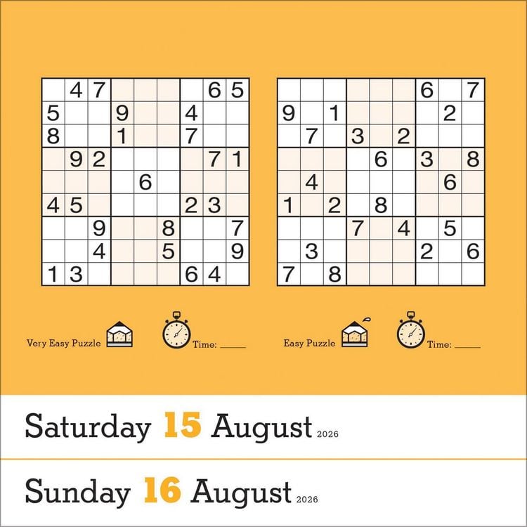 Produktbild: Original Sudoku Page-A-Day(r) Calendar 2026