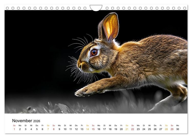 Produktbild: Wilde Heimat - Tiere unserer Natur (Wandkalender 2026 DIN A4 quer), CALVENDO Monatskalender