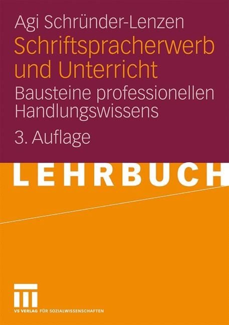Produktbild: Schriftspracherwerb und Unterricht