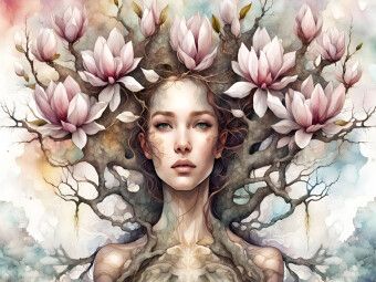 Produktbild: CALVENDO Puzzle Ein Motiv aus dem Kalender Baum Prinzessinnen | 1000 Teile Lege-Gr&ouml;&szlig;e 64x48cm Foto-Puzzle f&uuml;r gl&uuml;ckliche Stunden