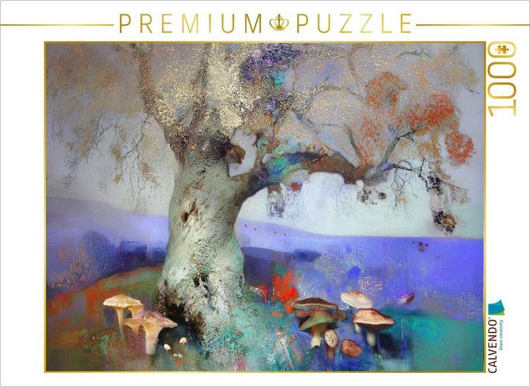 Produktbild: CALVENDO Puzzle Alte Eiche | 1000 Teile Lege-Gr&ouml;&szlig;e 64x48cm Foto-Puzzle f&uuml;r gl&uuml;ckliche Stunden