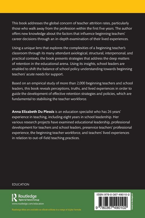 Produktbild: A Handbook for Retaining Early Career Teachers