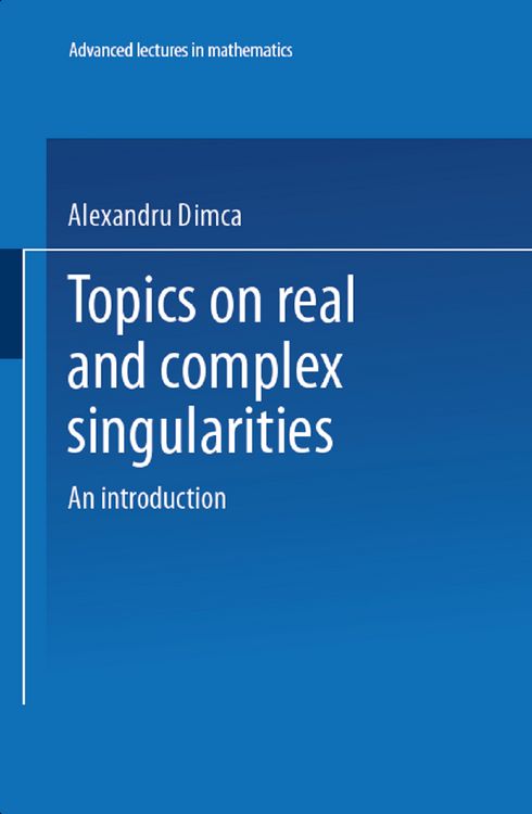 Produktbild: Topics on Real and Complex Singularities