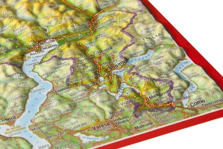 Produktbild: Markgraf, A: Reliefpostkarte Tessin