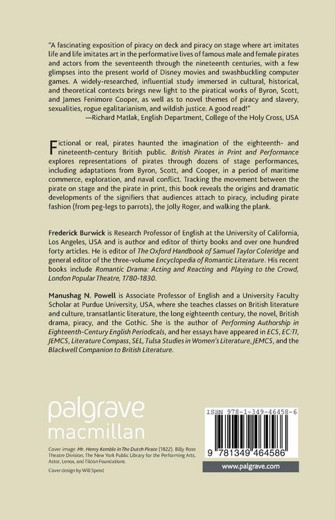 Produktbild: British Pirates in Print and Performance