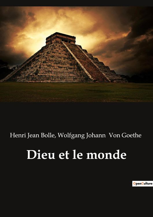 Produktbild: Dieu et le monde