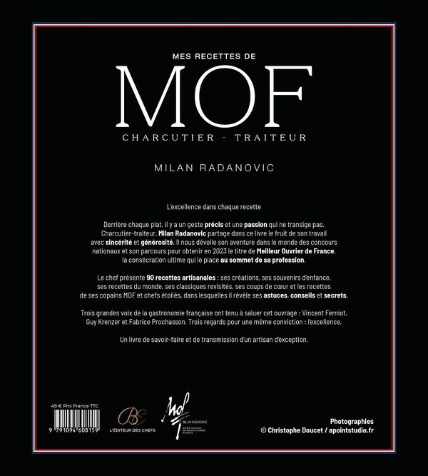 Produktbild: Mes recettes de MOF : charcutier-traiteur