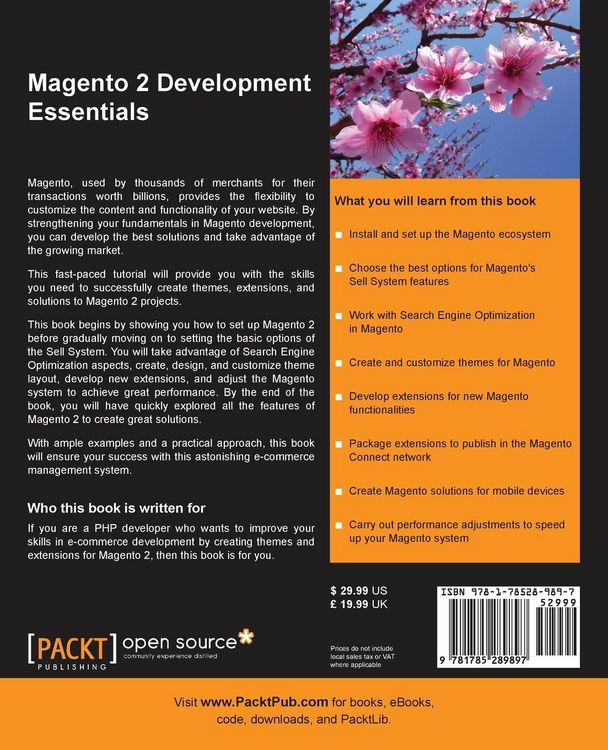 Produktbild: Magento 2 Development Essentials