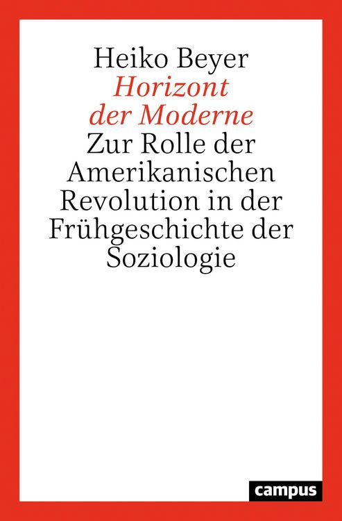 Produktbild: Horizont der Moderne