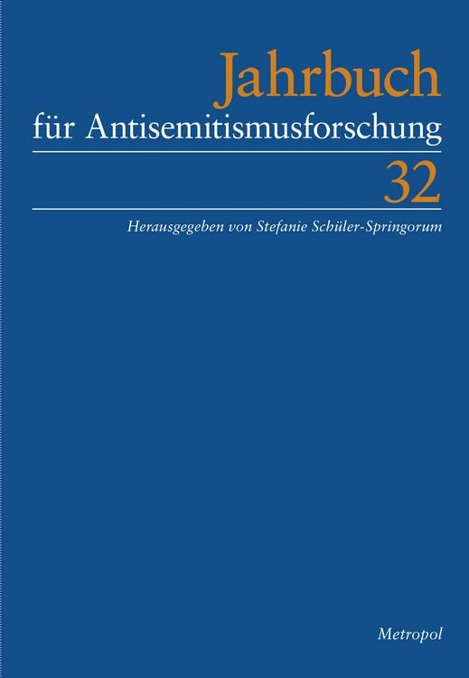 Produktbild: Jahrbuch f&uuml;r Antisemitismusforschung 32 (2023)