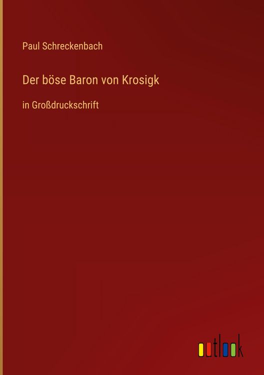 Produktbild: Der b&ouml;se Baron von Krosigk