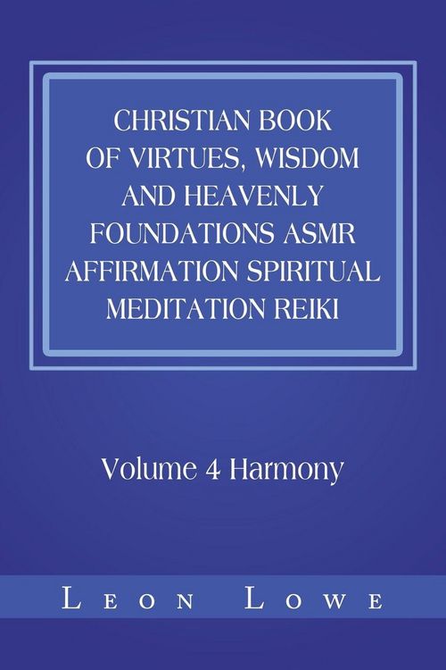 Produktbild: Christian Book of Virtues, Wisdom and Heavenly Foundations Asmr Affirmation Spiritual Meditation Reiki