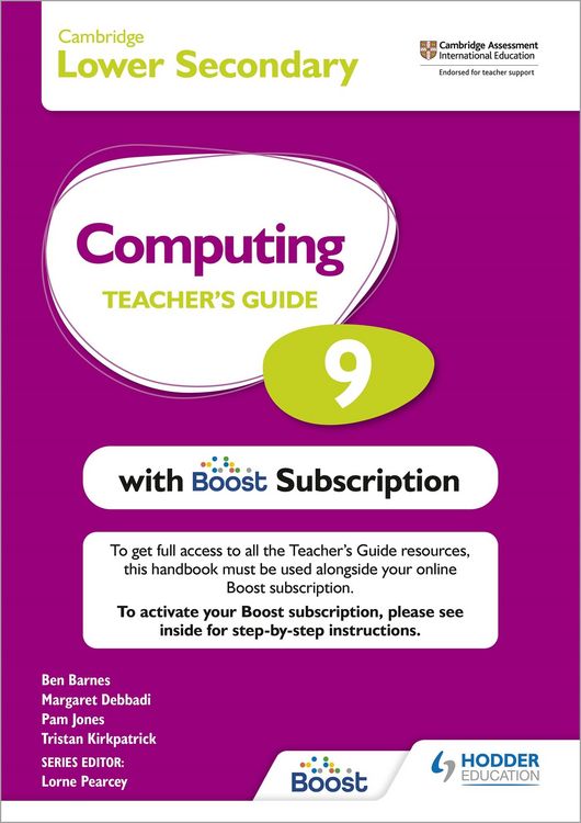 Produktbild: Kirkpatrick, T: Cambridge Lower Secondary Computing 9 Teache