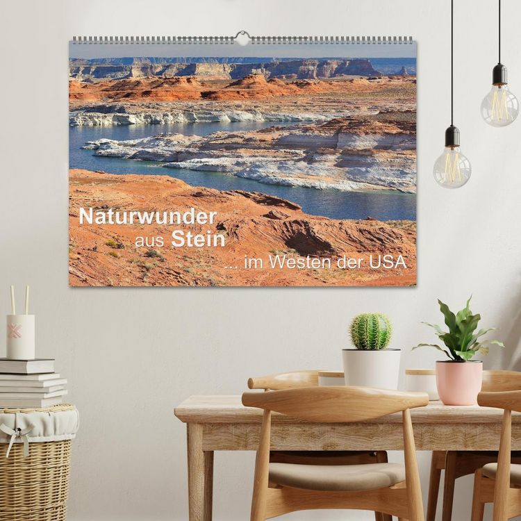 Produktbild: Naturwunder aus Stein im Westen der USA (Wandkalender 2026 DIN A2 quer), CALVENDO Monatskalender