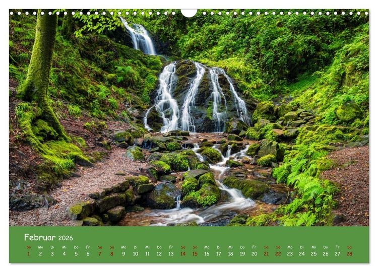 Produktbild: Wassertr&auml;ume im Schwarzwald (Wandkalender 2026 DIN A3 quer), CALVENDO Monatskalender