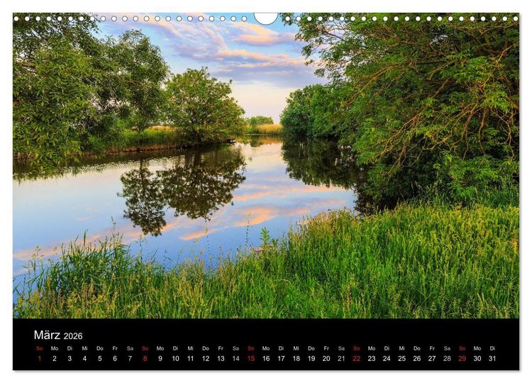 Produktbild: (Ost)Friesische Landschaften (Wandkalender 2026 DIN A3 quer), CALVENDO Monatskalender
