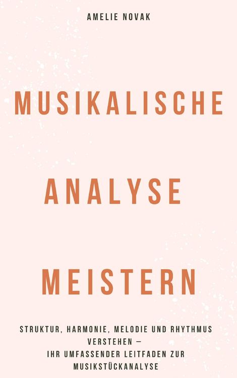 Produktbild: Musikalische Analyse meistern