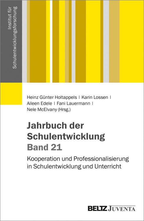 Produktbild: Jahrbuch der Schulentwicklung. Band 21