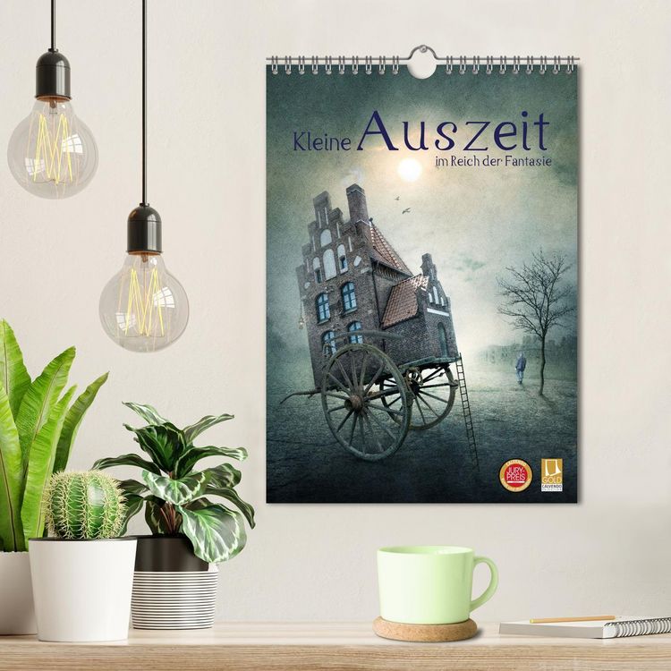 Produktbild: Kleine Auszeit im Reich der Fantasie (Wandkalender 2026 DIN A4 hoch), CALVENDO Monatskalender