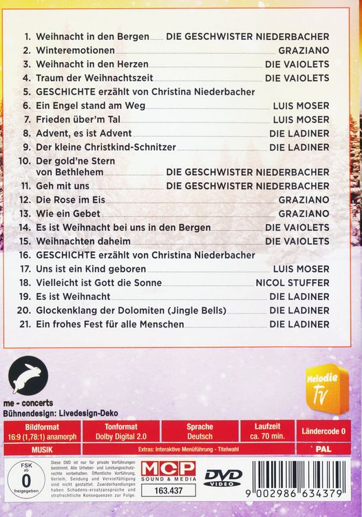 Produktbild: Weihnachtstr&auml;ume aus S&uuml;dtirol
