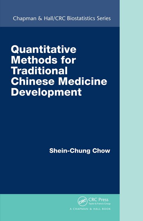 Produktbild: Quantitative Methods for Traditional Chinese Medicine Development