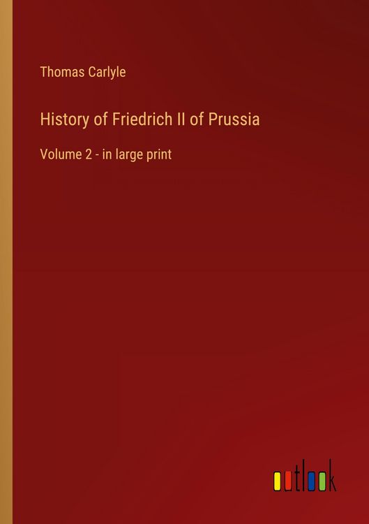 Produktbild: History of Friedrich II of Prussia