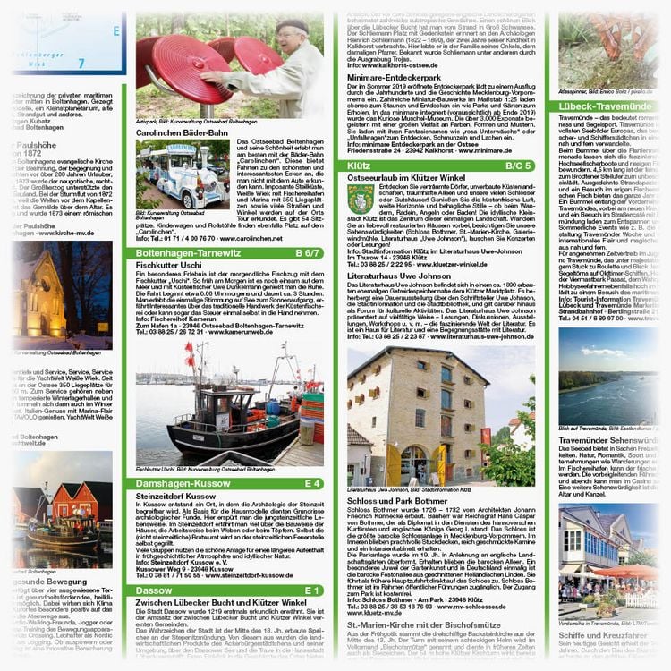 Produktbild: Ostseebad Boltenhagen - Klützer Winkel 1:30 000