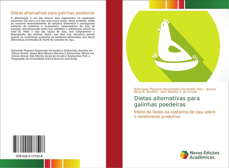 Produktbild: Dietas alternativas para galinhas poedeiras
