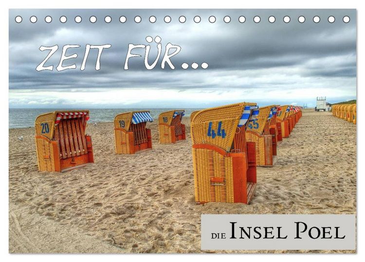 Produktbild: Zeit f&uuml;r... die Insel Poel (Tischkalender 2026 DIN A5 quer), CALVENDO Monatskalender