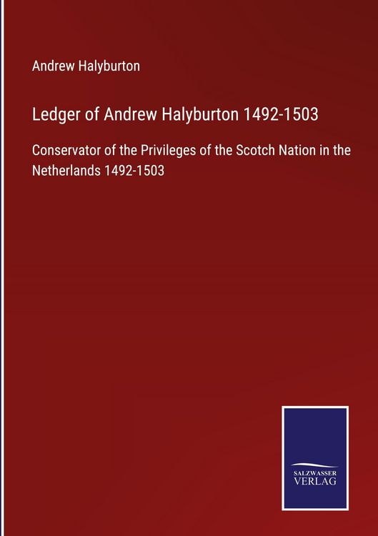 Produktbild: Ledger of Andrew Halyburton 1492-1503