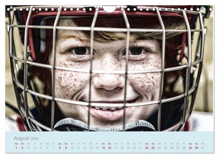 Produktbild: Eishockey! Schneller, h&auml;rter, das Powergame! (Wandkalender 2026 DIN A4 quer), CALVENDO Monatskalender