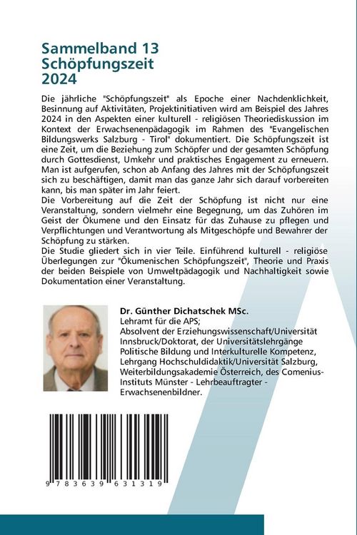 Produktbild: Sammelband 13 Sch&ouml;pfungszeit 2024
