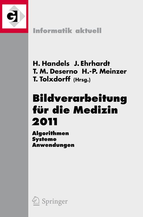 Produktbild: Bildverarbeitung f&uuml;r die Medizin 2011