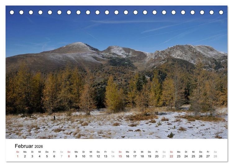 Produktbild: Unbekanntes K&auml;rnten (Tischkalender 2026 DIN A5 quer), CALVENDO Monatskalender